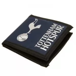 Tottenham Hotspur FC Touch Fastening Canvas Wallet (One Size) (Navy/Black/White)