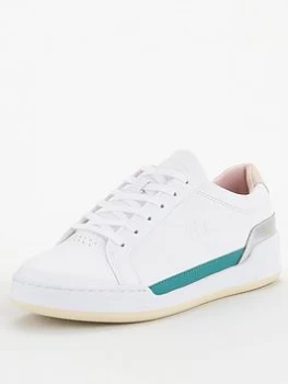 Lacoste Challenge 120 Trainers - White/Natural, White/Natural, Size 4, Women