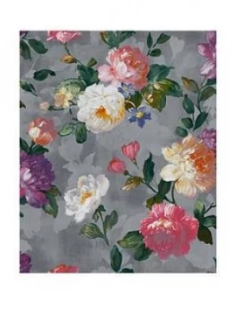 Superfresco Easy Isabelle Grey Floral Wallpaper