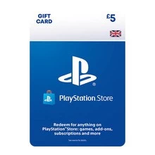 PlayStation Wallet Top Up £5 PS5 / PS4