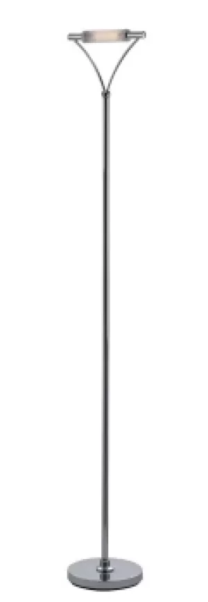 Uplighter Floor Lamp Chrome 29x181cm