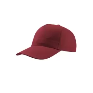 Atlantis Start 5 Panel Cap (Pack of 2) (One Size) (Burgundy)