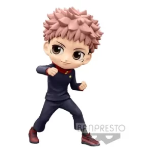 Jujutsu Kaisen Q Posket Mini Figure Yuji Itadori Ver. A 13 cm