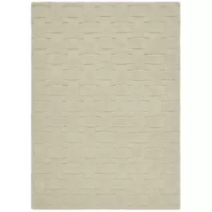 Origins Basketweave Rug 3D New Ivory 160 x 230cm