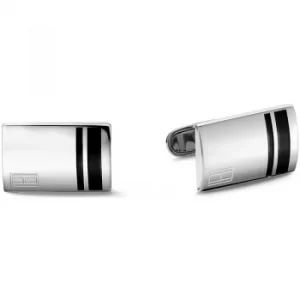 Tommy Hilfiger Jewellery Gents Stainless Steel Fine Core Cufflinks