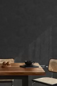 Superfresco Easy Organic Plain Black Wallpaper