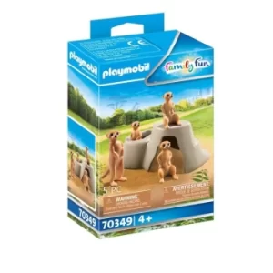 Playmobil Family Fun Meerkats Figures