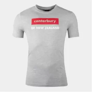 Canterbury Organic T-Shirt Mens - Grey