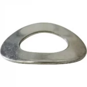 TOOLCRAFT A2 D137-A2 192069 Split lock washers Inside diameter: 2.2mm M2 DIN 137 Stainless steel A2 100 pc(s)