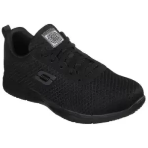 Skechers Womens/Ladies Genter Bronaugh Safety Work Trainer (4 UK) (Black) - Black