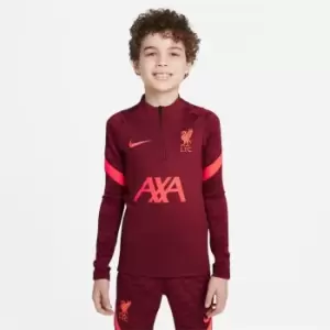 Nike Liverpool Strike Drill Top Junior Boys - Red