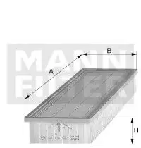 x1 Mann-Filter Air Filter C48140 Made in UK