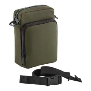 Bagbase Modulr 1 Litre Multipocket Bag (One Size) (Military Green)