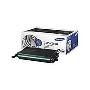 Samsung CLP K660B Black Laser Toner Ink Cartridge