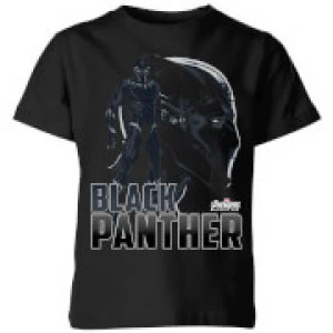 Avengers Black Panther Kids T-Shirt - Black - 9-10 Years