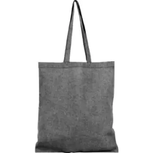 Bullet Pheebs Recycled Cotton Tote Bag (One Size) (Black) - Black