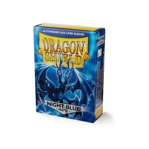 Dragon Shield Standard Matte Night Blue Card Sleeves - 60 Sleeves