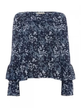 Michael Kors Scatter blossom top Blue