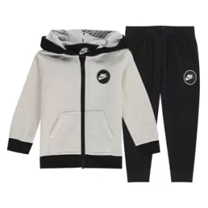 Nike Fleece Hoodie And Joggers Set Baby Boys - Black