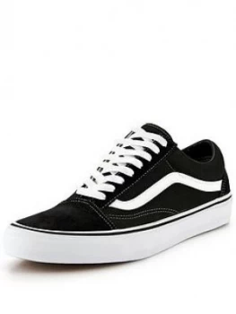 Vans Old Skool - Black/White, Size 13, Men