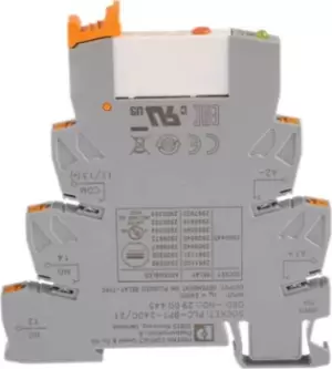 Phoenix Contact, 24V dc SPDT Interface Relay Module, DIN Rail PLC-RPT- 24DC/21/MS