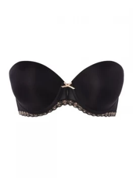 b.temptd Faithfully yours strapless push up bra Midnight