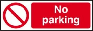 No Parking Sign, Rigid 1mm PVC Board