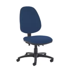 Dams MTO Jota High Back PCB Operator Chair with No Arms - Havana Black