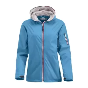 Clique Womens/Ladies Seabrook Hooded Jacket (L) (Sky Blue)