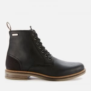 Barbour Mens Seaham Derby Boots - Black - UK 9