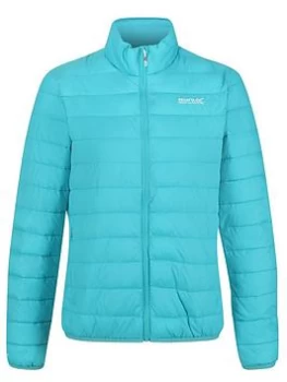 Regatta Hillpack Quilted Jacket - Blue, Turquoise, Size 10, Women