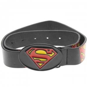 DC Comics Print Belt Junior - Black/Red/Yel