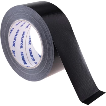 Black Polycloth Tape - 50MM X 50M