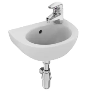 Ideal Standard Sandringham 21 Handrinse Basin 1 Tap Hole Right Hand 350 x 260 mm E892801 - 693830