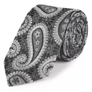 Ted Baker Queenie Silk Tie Mens - Silver