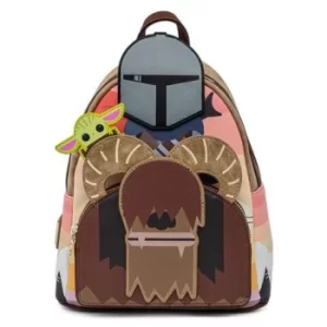 Loungefly Star Wars Mandalorian Bantha Ride Mini Backpack