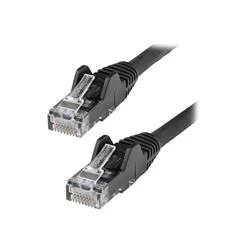 StarTech.com 1m LSZH CAT6 Ethernet Cable - 100W PoE RJ45 UTP - Black