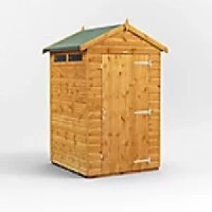 Power Garden Shed 44PASS Golden Brown 4x4