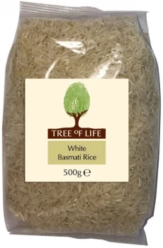 Tree of Life White Basmati Rice - 500g x 6