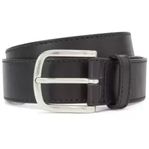 Boss Sash Leather Belt Mens - Black