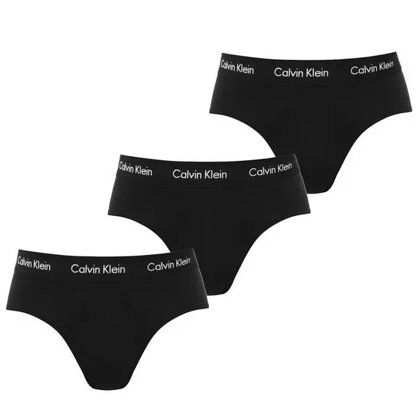 Calvin Klein 3 Pack Briefs - Black S