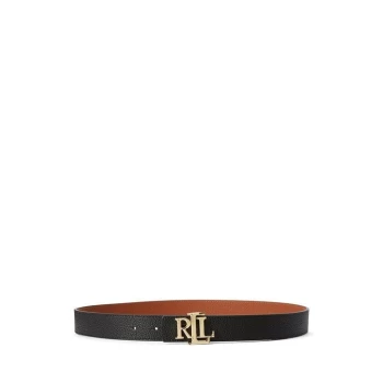 Lauren by Ralph Lauren Reversible Belt - Black/Tan