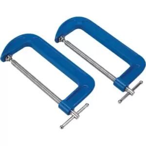 Draper G Clamp Pack of 2 200mm 85mm