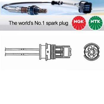 1x NGK NTK Oxygen O2 Lambda Sensor OZA659-EE55 OZA659EE55 (7860)