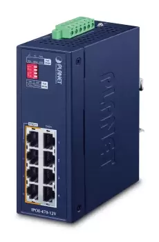 PLANET IP30 Industrial 4-port Gigabit Ethernet (10/100/1000) Power...