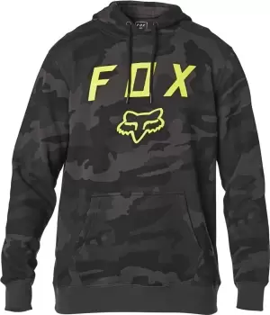 FOX Legacy Moth Camo Hoodie, black-multicolored, Size L, black-multicolored, Size L