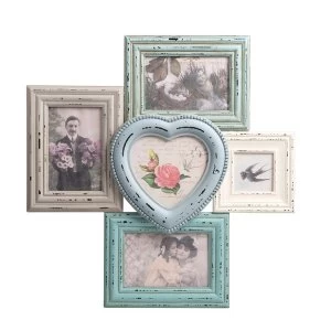 Sass & Belle Delilah Heart Multi Photo Frame