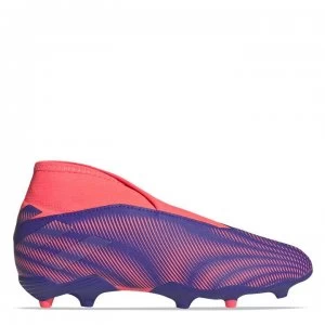 adidas Nemeziz .3 Laceless Junior FG Football Boots - Ink/SignPink