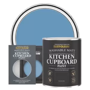 Rust-Oleum Kitchen Cupboard Paint - CORNFLOWER Blue - 750ml