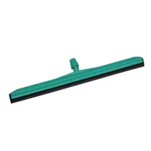 Slingsby Green Plastic Floor Squeegee CM55 Black Rubber